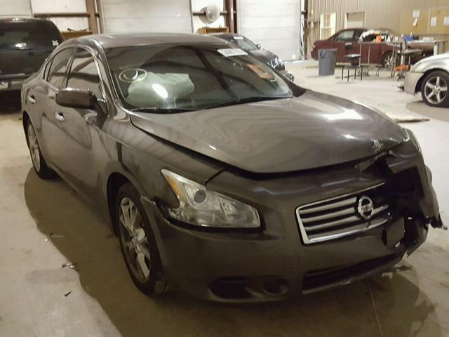 1N4AA5AP7DC808706 - 2013 NISSAN MAXIMA S BROWN photo 1