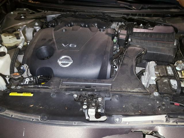 1N4AA5AP7DC808706 - 2013 NISSAN MAXIMA S BROWN photo 7