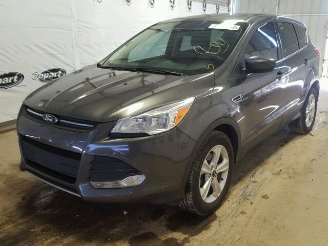 1FMCU0GX1FUC85566 - 2015 FORD ESCAPE SE GRAY photo 2