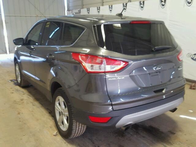 1FMCU0GX1FUC85566 - 2015 FORD ESCAPE SE GRAY photo 3