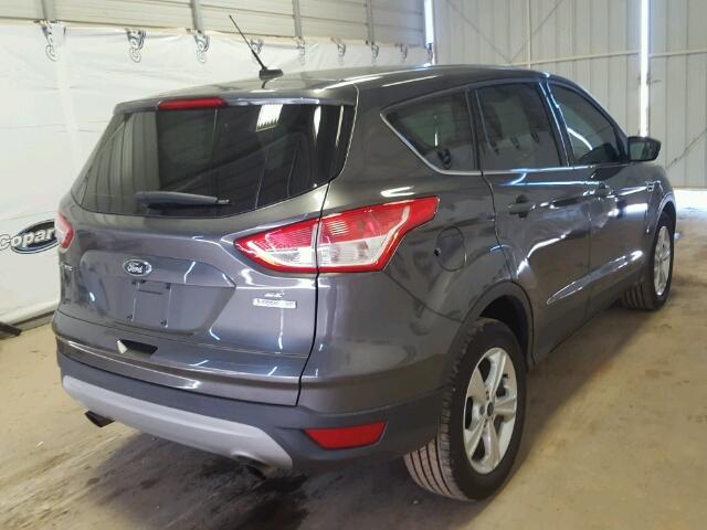 1FMCU0GX1FUC85566 - 2015 FORD ESCAPE SE GRAY photo 4