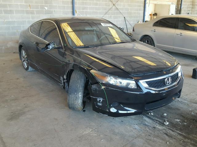 1HGCS1B35AA006930 - 2010 HONDA ACCORD LX BLACK photo 1