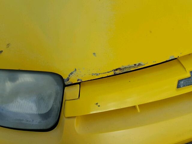 1G1JH12F447133192 - 2004 CHEVROLET CAVALIER L YELLOW photo 10