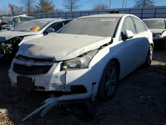 1G1PG5SC3C7215374 - 2012 CHEVROLET CRUZE LT WHITE photo 2