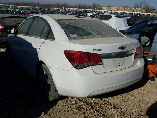 1G1PG5SC3C7215374 - 2012 CHEVROLET CRUZE LT WHITE photo 3