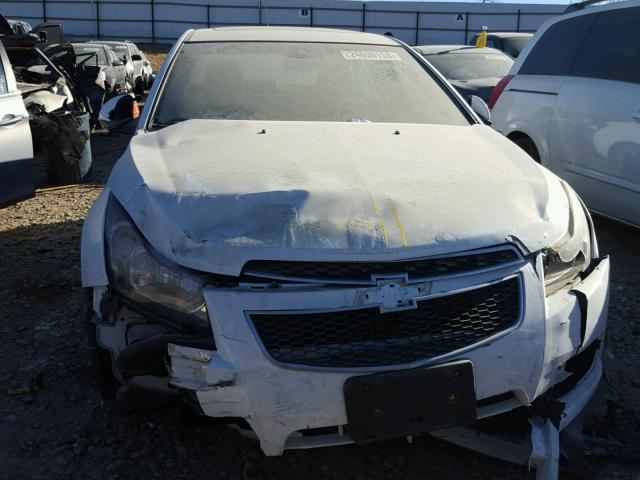 1G1PG5SC3C7215374 - 2012 CHEVROLET CRUZE LT WHITE photo 7