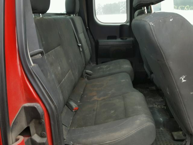 1N6AA06E78N318987 - 2008 NISSAN TITAN XE RED photo 6