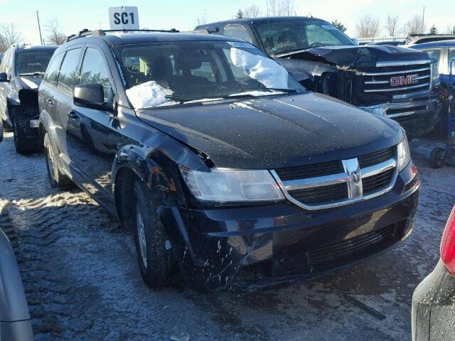 3D4PG4FB6AT242941 - 2010 DODGE JOURNEY SE BLACK photo 1