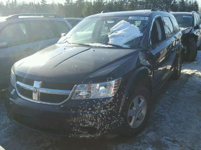 3D4PG4FB6AT242941 - 2010 DODGE JOURNEY SE BLACK photo 2