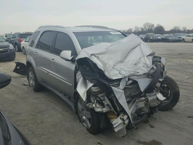 2CNDL33F486009325 - 2008 CHEVROLET EQUINOX LT SILVER photo 1