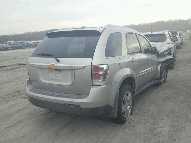 2CNDL33F486009325 - 2008 CHEVROLET EQUINOX LT SILVER photo 4