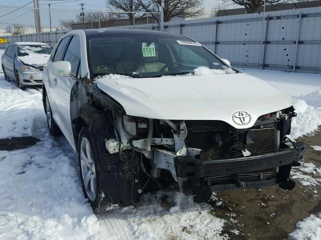 4T3BK11AX9U011161 - 2009 TOYOTA VENZA BASE WHITE photo 1