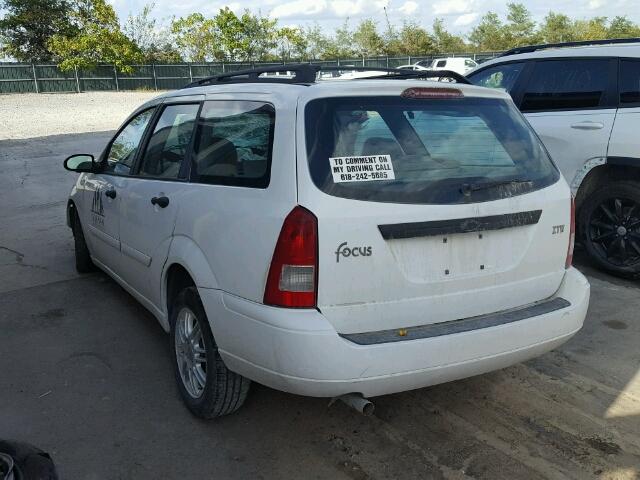 1FAFP36373W344666 - 2003 FORD FOCUS SE WHITE photo 3