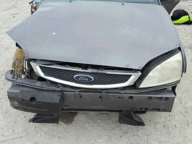 1FAFP34N07W105924 - 2007 FORD FOCUS ZX4 GRAY photo 7