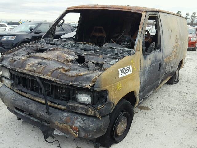 1FTRE14242HA04292 - 2002 FORD ECONOLINE BURN photo 2