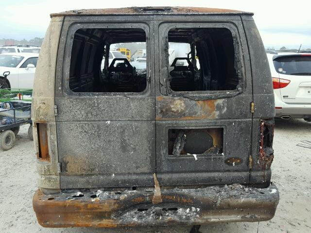 1FTRE14242HA04292 - 2002 FORD ECONOLINE BURN photo 9