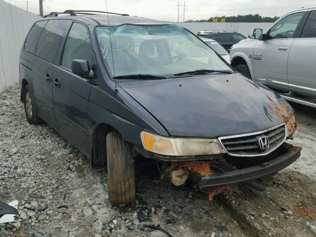 5FNRL18903B059045 - 2003 HONDA ODYSSEY EX BLUE photo 1