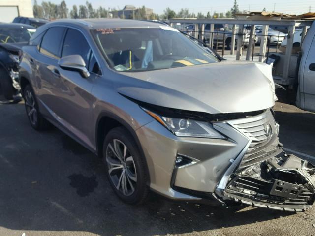 2T2ZZMCA8HC073414 - 2017 LEXUS RX 350 GRAY photo 1