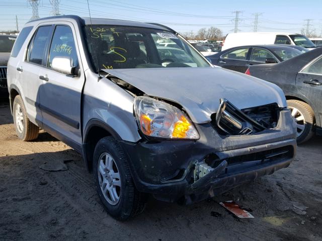 JHLRD78812C081478 - 2002 HONDA CR-V EX SILVER photo 1