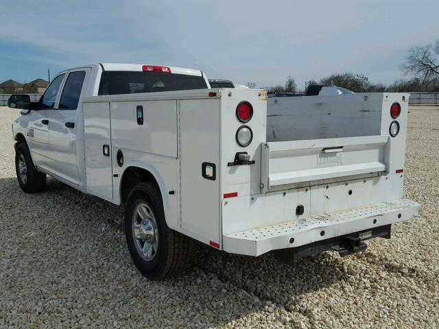 3C6UR4HJ1FG691207 - 2015 RAM 2500 ST WHITE photo 3