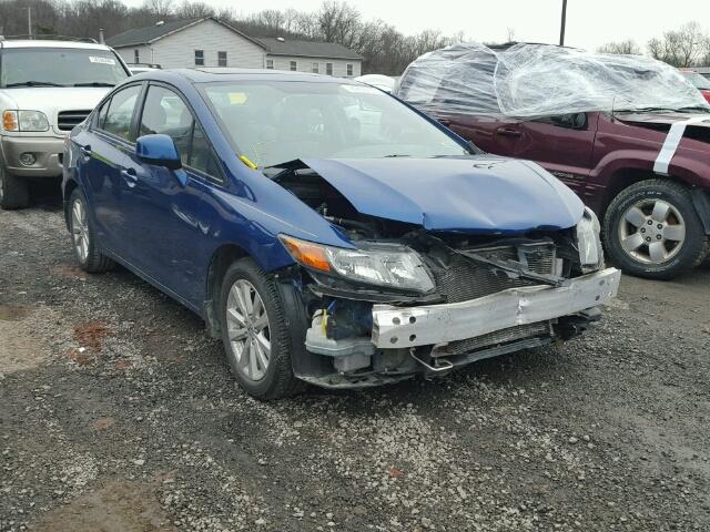 19XFB2F89CE315792 - 2012 HONDA CIVIC EX Mavi foto 1