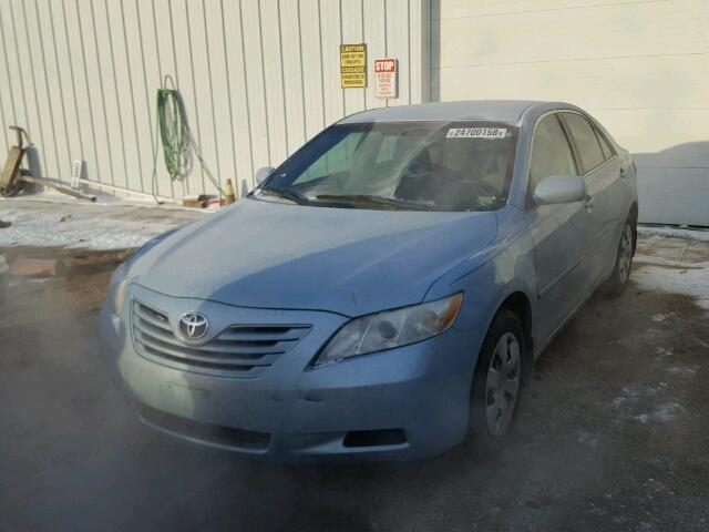 4T4BE46K29R091662 - 2009 TOYOTA CAMRY BASE BLUE photo 2