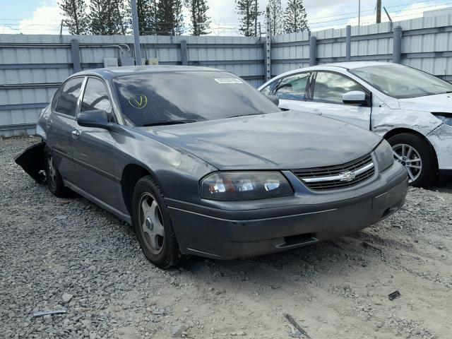 2G1WF52E659293262 - 2005 CHEVROLET IMPALA GRAY photo 1