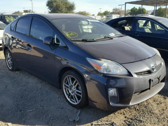 JTDKN3DU0A0230051 - 2010 TOYOTA PRIUS GRAY photo 1