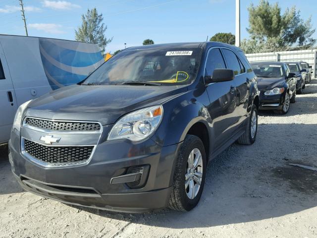 2GNALBEK4D1144167 - 2013 CHEVROLET EQUINOX LS GRAY photo 2