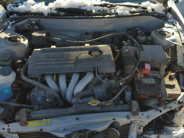 2T1BR12E12C553780 - 2002 TOYOTA COROLLA CE GRAY photo 7