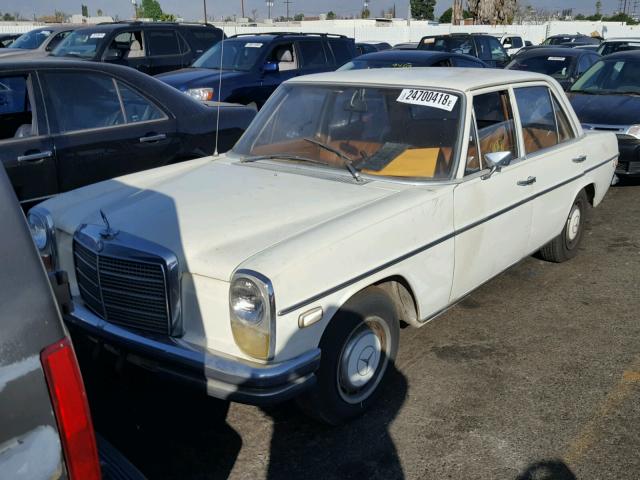 00011401012012335 - 1968 MERCEDES-BENZ 250 WHITE photo 2