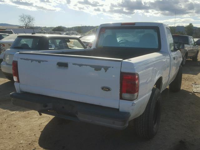 1FTYR10C2YPA57568 - 2000 FORD RANGER WHITE photo 4