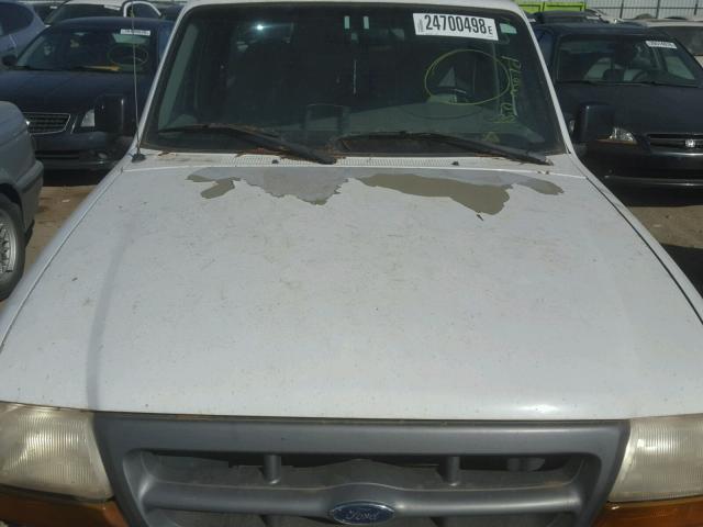 1FTYR10C2YPA57568 - 2000 FORD RANGER WHITE photo 9