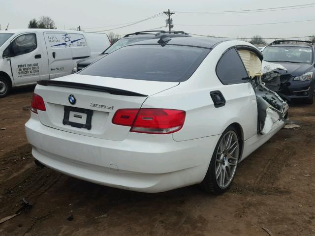 WBAWC33517PD07365 - 2007 BMW 328 XI WHITE photo 4