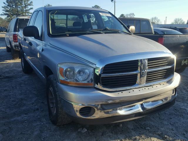 1D7HA18N06J161494 - 2006 DODGE RAM 1500 S SILVER photo 1