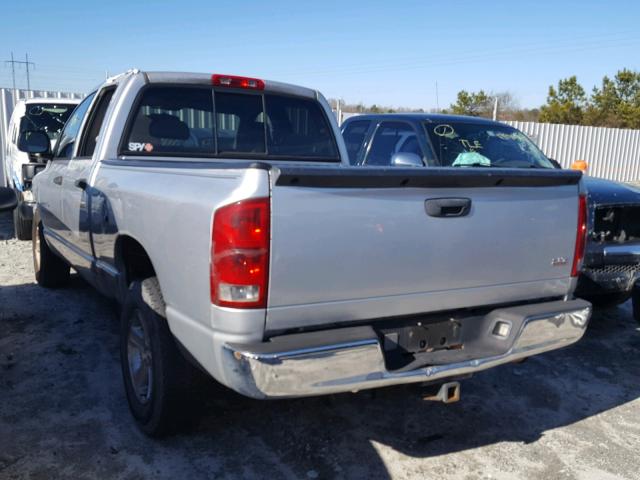 1D7HA18N06J161494 - 2006 DODGE RAM 1500 S SILVER photo 3