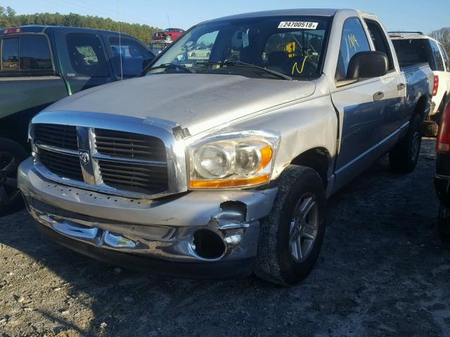 1D7HA18N06J161494 - 2006 DODGE RAM 1500 S SILVER photo 9