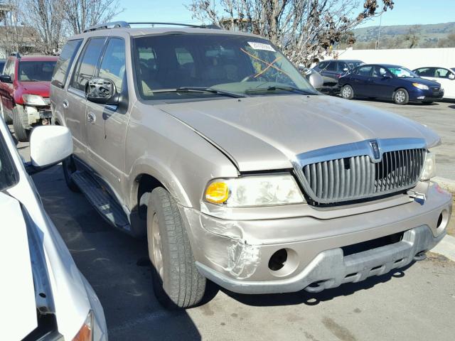 5LMFU28R31LJ24270 - 2001 LINCOLN NAVIGATOR GOLD photo 1