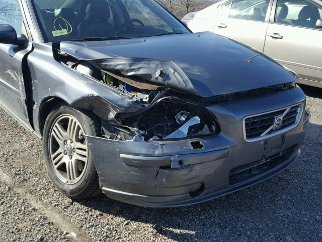 YV1RS592572632925 - 2007 VOLVO S60 2.5T GRAY photo 10