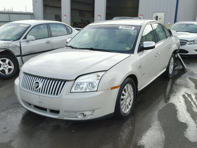 1MEHM40W88G609955 - 2008 MERCURY SABLE LUXU WHITE photo 2