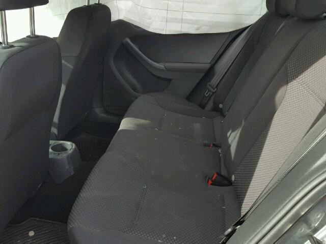 3VW2K7AJXCM410905 - 2012 VOLKSWAGEN JETTA BASE ნაცრისფერი ფოტო 6