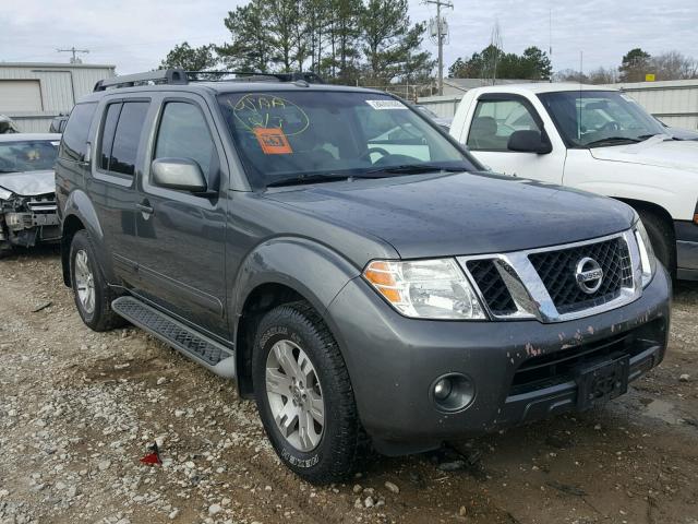 5N1AR18UX9C613189 - 2009 NISSAN PATHFINDER GRAY photo 1