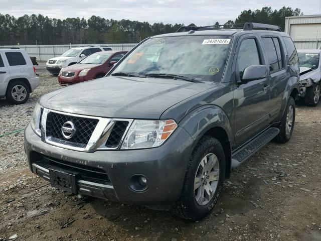 5N1AR18UX9C613189 - 2009 NISSAN PATHFINDER GRAY photo 2