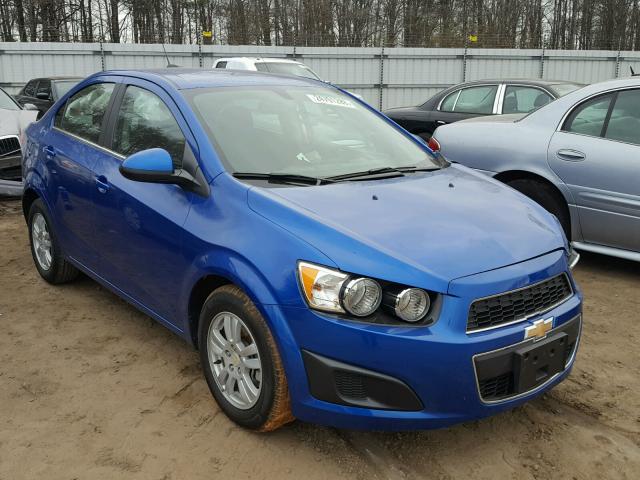 1G1JC5SG0G4124204 - 2016 CHEVROLET SONIC LT BLUE photo 1