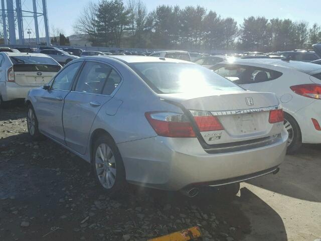 1HGCR3F83DA003185 - 2013 HONDA ACCORD EXL SILVER photo 3