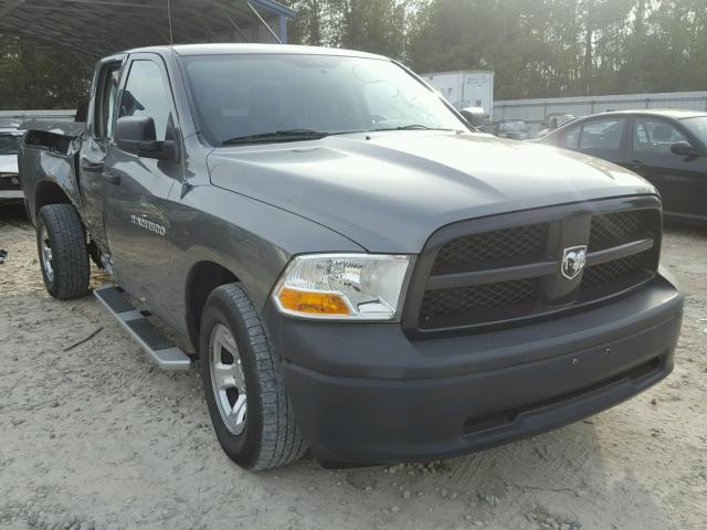 1C6RD6FP6CS300905 - 2012 DODGE RAM 1500 S GRAY photo 1