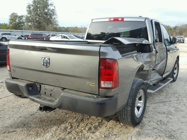 1C6RD6FP6CS300905 - 2012 DODGE RAM 1500 S GRAY photo 4