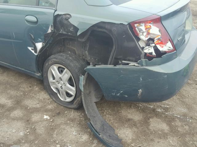 1G8AJ55F66Z190610 - 2006 SATURN ION LEVEL GREEN photo 9