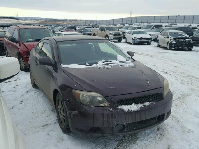 JTKDE177870167558 - 2007 TOYOTA SCION TC MAROON photo 1