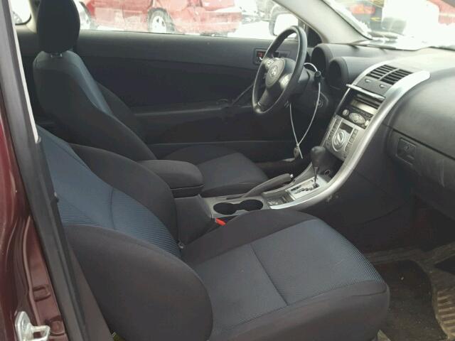 JTKDE177870167558 - 2007 TOYOTA SCION TC 栗色 照片 5